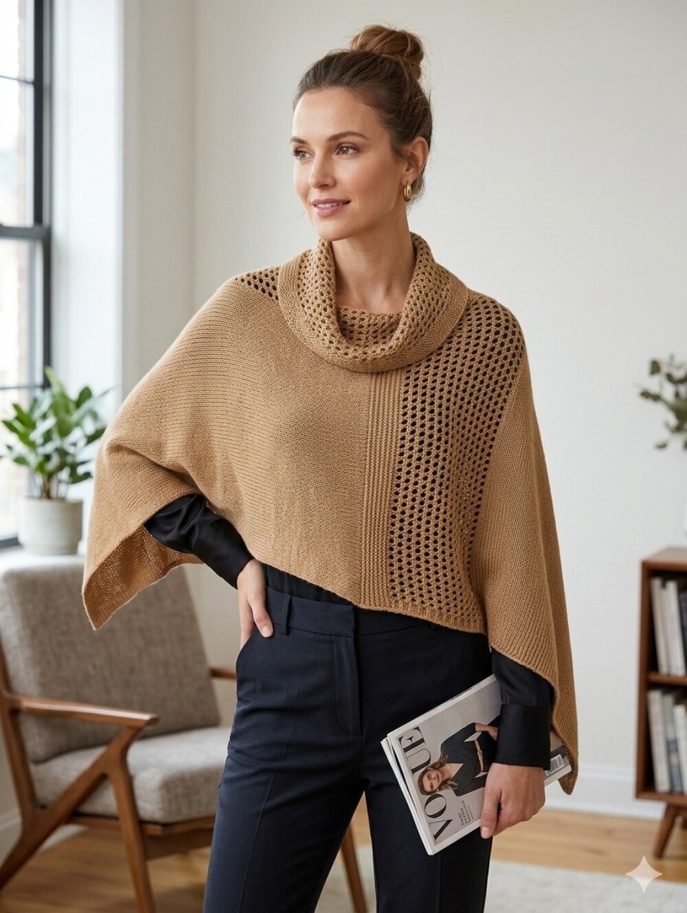 Georgina Estefania Shrug  Sweater One Size Like New